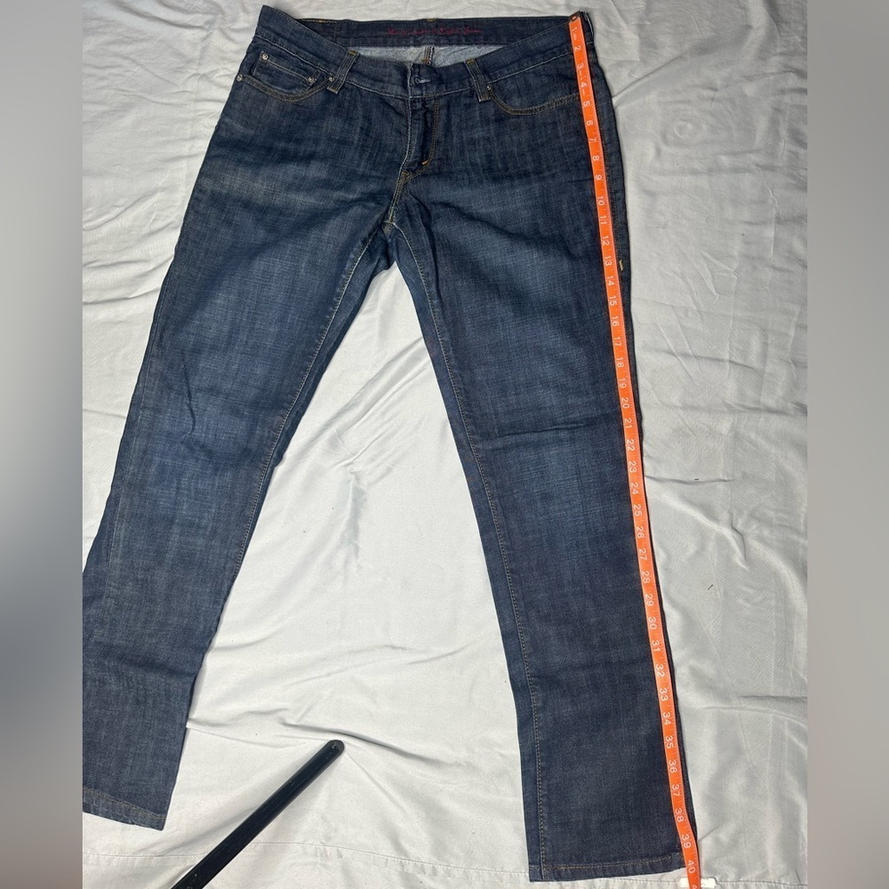 Levi's Dark Indigo Straight Jeans - Picture 7 of 17